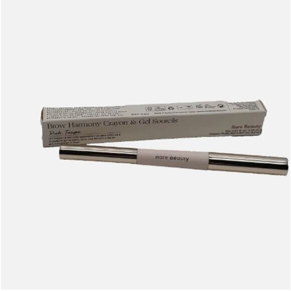 NIB Rare Beauty Rich Taupe Brow Harmony Pencil Gel Duo - Picture 1 of 4